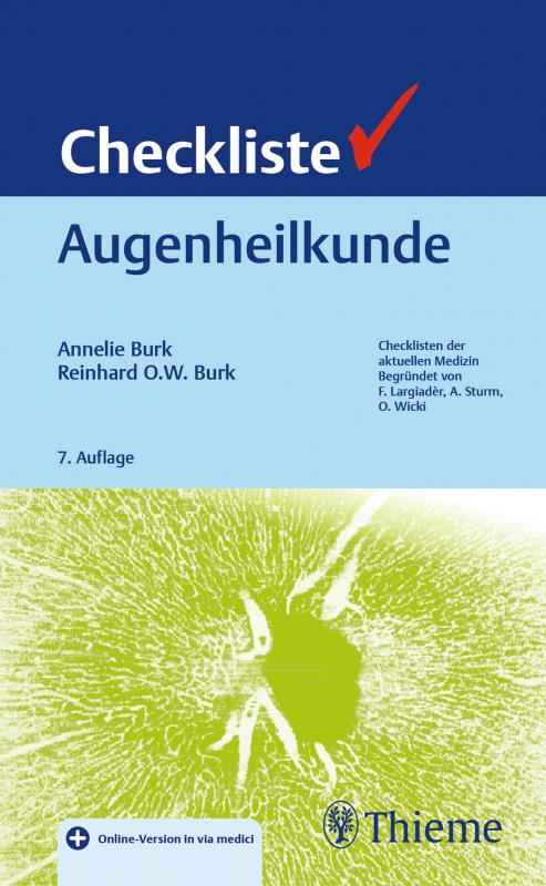 Cover-Bild Checkliste Augenheilkunde