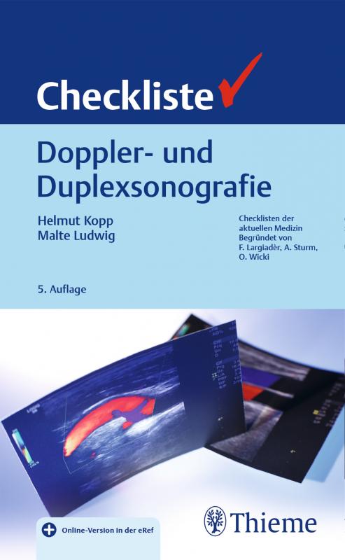 Cover-Bild Checkliste Doppler- und Duplexsonografie
