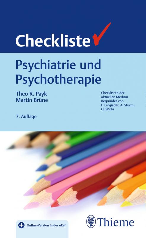 Cover-Bild Checkliste Psychiatrie und Psychotherapie