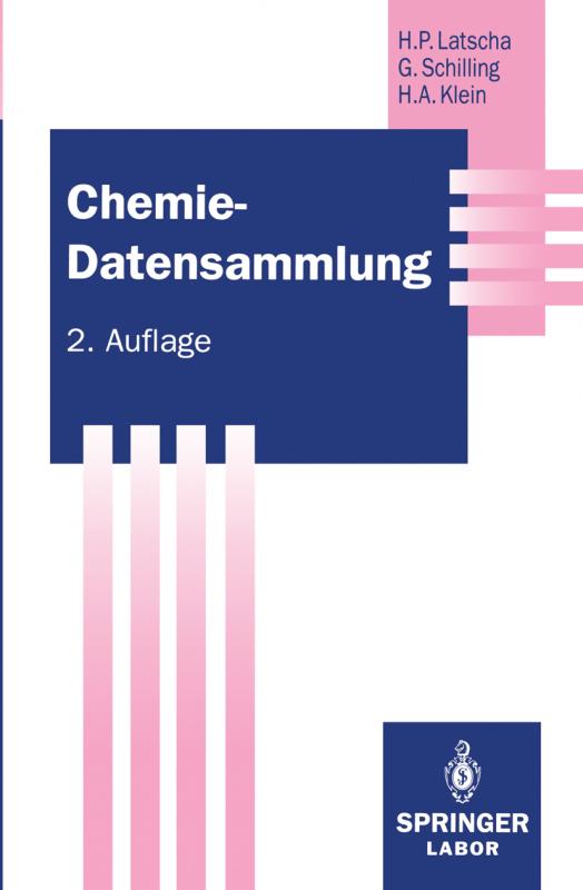 Cover-Bild Chemie — Datensammlung