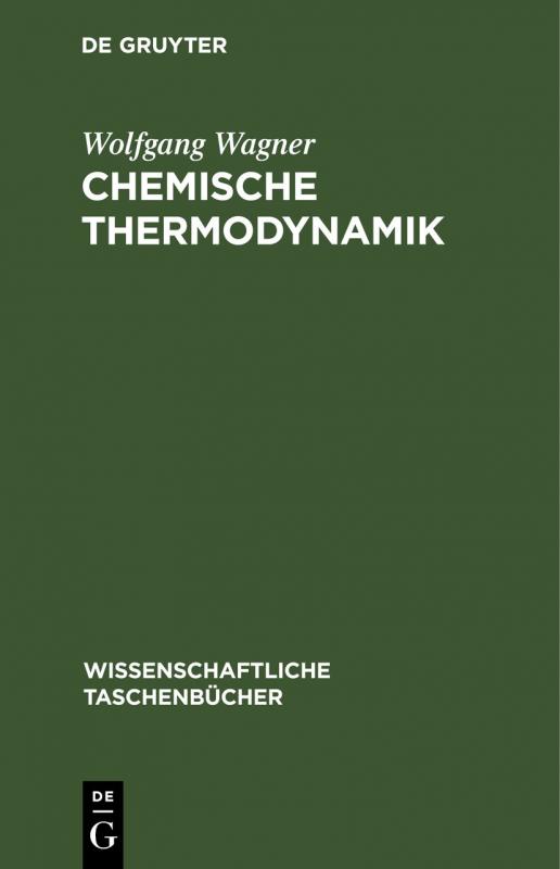 Cover-Bild Chemische Thermodynamik
