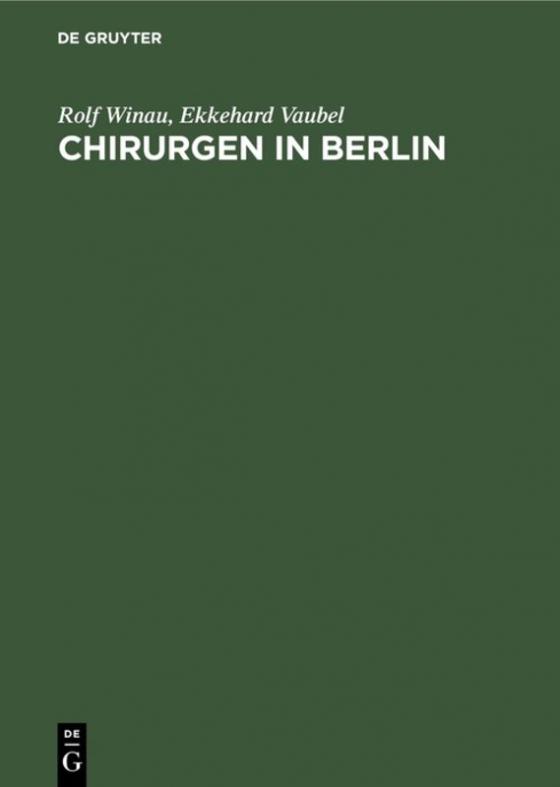 Cover-Bild Chirurgen in Berlin