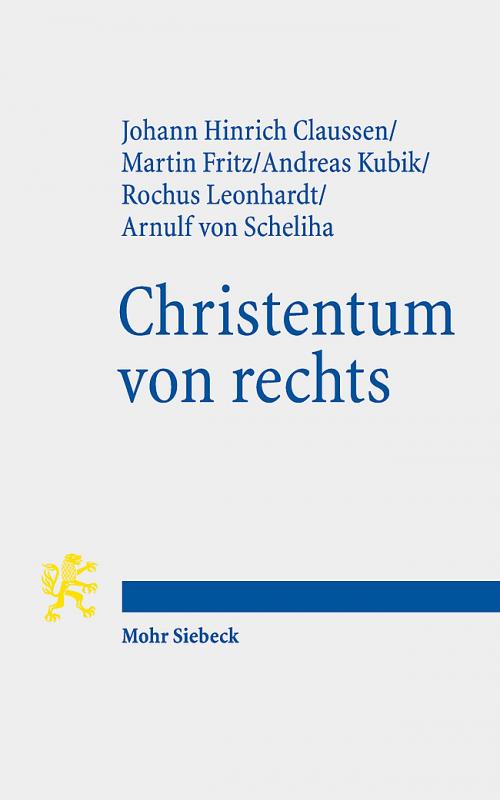 Cover-Bild Christentum von rechts