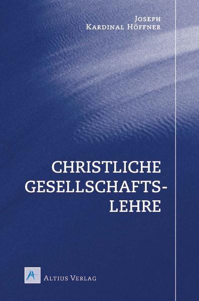 Cover-Bild Christliche Gesellschaftslehre