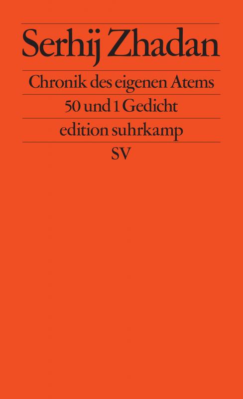 Cover-Bild Chronik des eigenen Atems