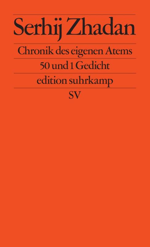 Cover-Bild Chronik des eigenen Atems