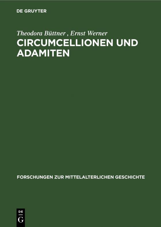 Cover-Bild Circumcellionen und Adamiten