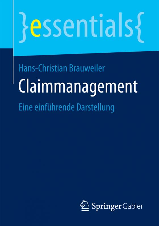 Cover-Bild Claimmanagement