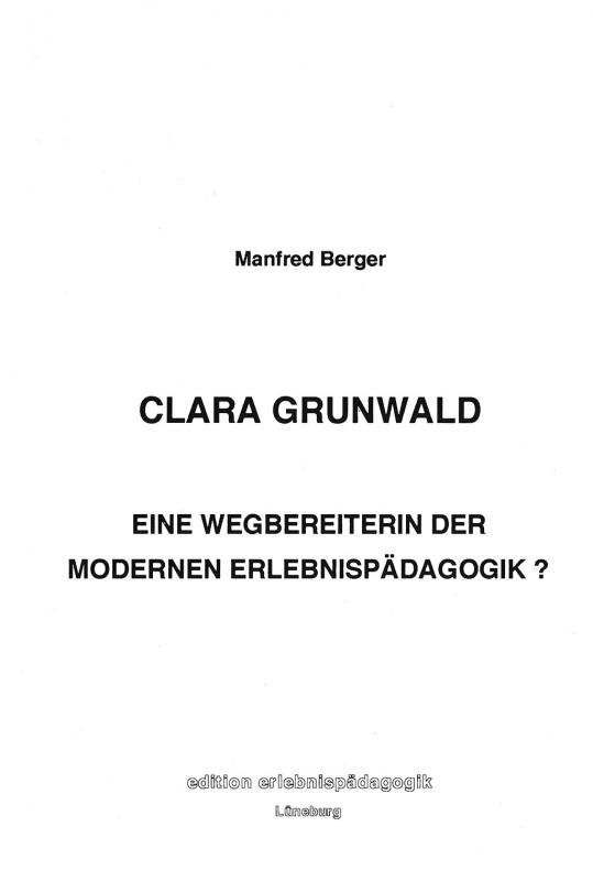 Cover-Bild Clara Grunwald