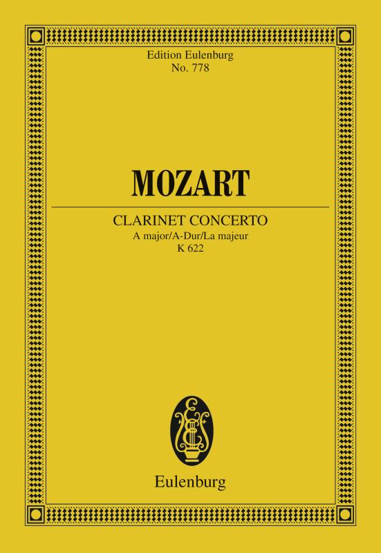 Cover-Bild Clarinet Concerto A major