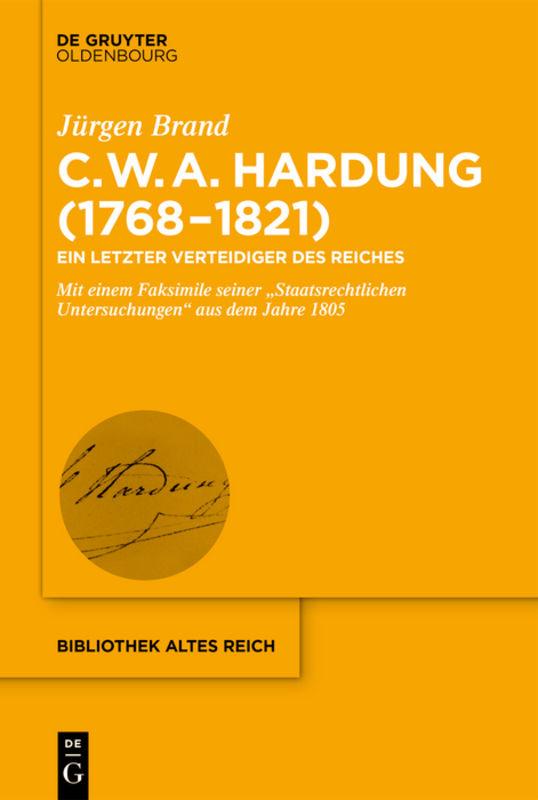 Cover-Bild Clemens Wilhelm Adolph Hardung (1768–1821)