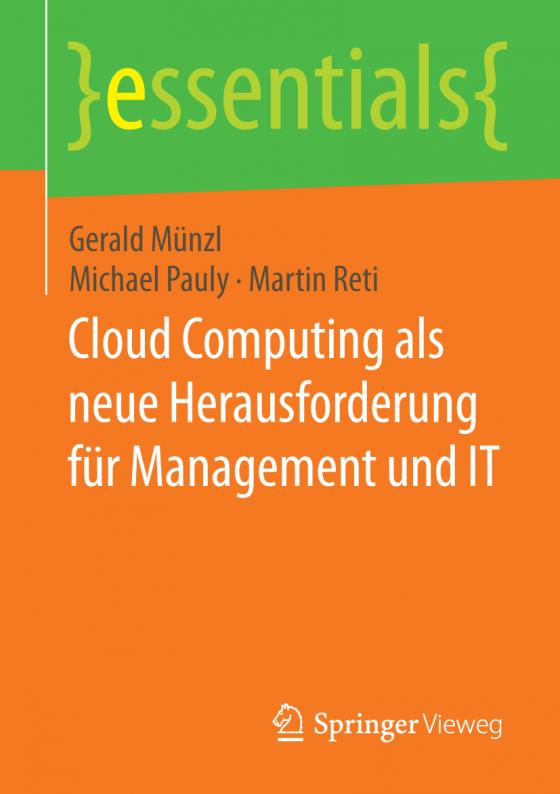 Cover-Bild Cloud Computing als neue Herausforderung für Management und IT