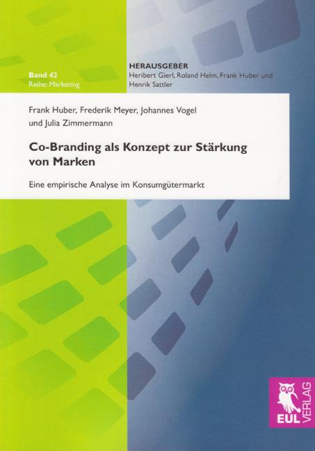 Cover-Bild Co-Branding als Konzept zur Stärkung von Marken