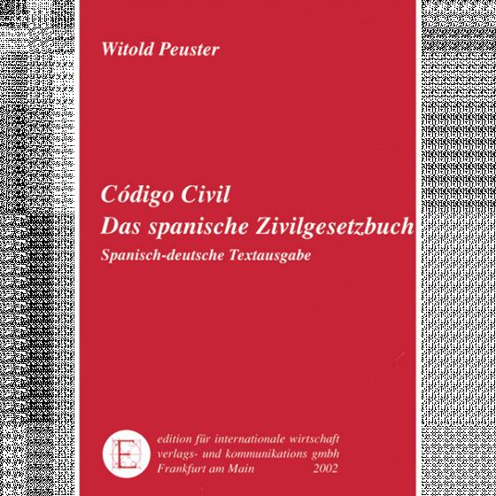 Cover-Bild Código Civil /Das Spanische Zivilgesetzbuch