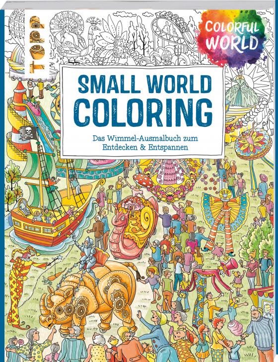 Cover-Bild Colorful World - Small World Coloring