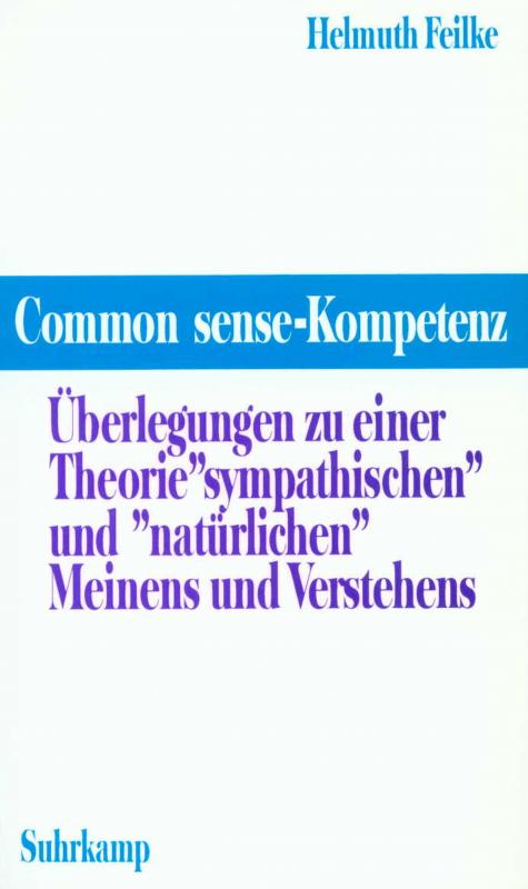 Cover-Bild Common-sense-Kompetenz