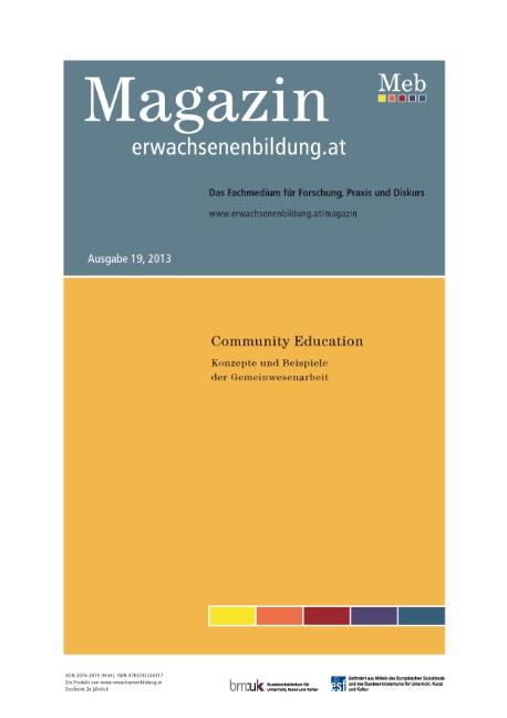 Cover-Bild Community Education. Konzepte und Beispiele der Gemeinwesenarbeit