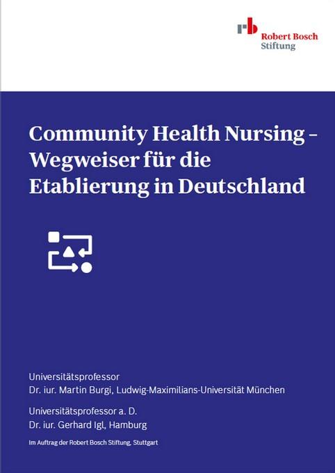 Cover-Bild Community Health Nursing – Wegweiser für die Etablierung in Deutschland