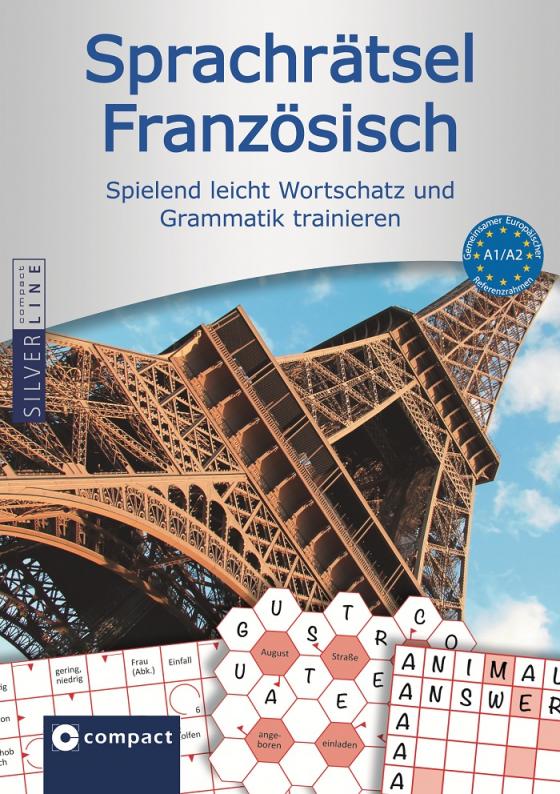 Cover-Bild Compact Sprachrätsel Französisch - Niveau A1 & A2
