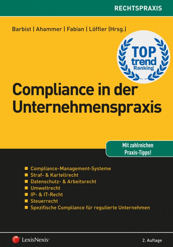 Cover-Bild Compliance in der Unternehmenspraxis