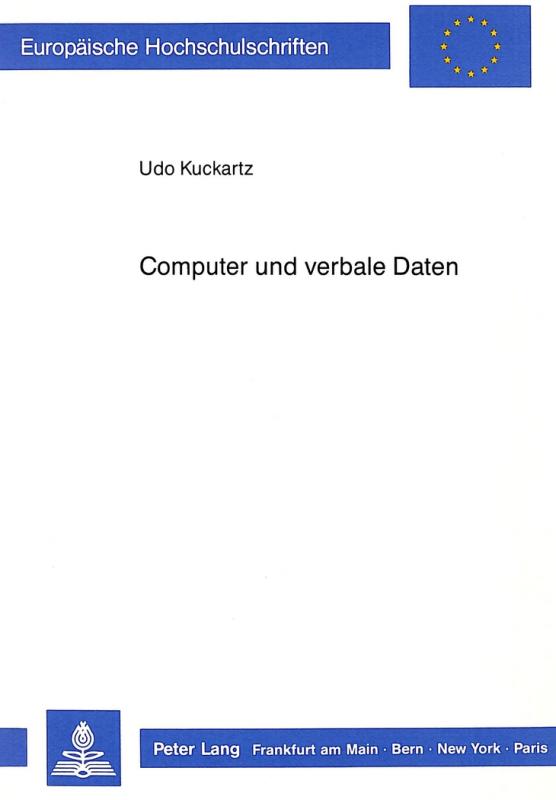 Cover-Bild Computer und verbale Daten