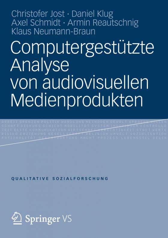 Cover-Bild Computergestützte Analyse von audiovisuellen Medienprodukten