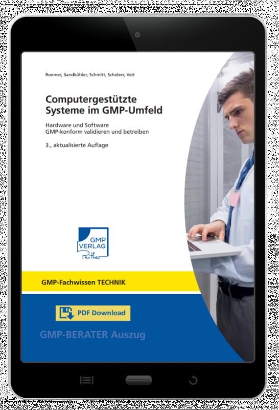 Cover-Bild Computergestützte Systeme im GMP-Umfeld