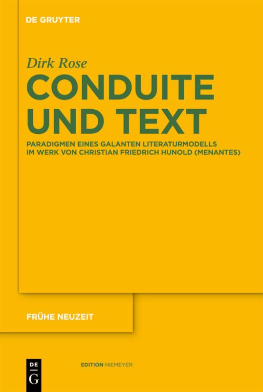 Cover-Bild Conduite und Text