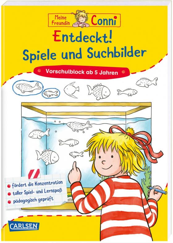 Cover-Bild Conni Gelbe Reihe (Beschäftigungsbuch): Entdeckt! Spiele und Suchbilder