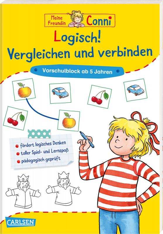 Cover-Bild Conni Gelbe Reihe (Beschäftigungsbuch): Logisch! Vergleichen und verbinden