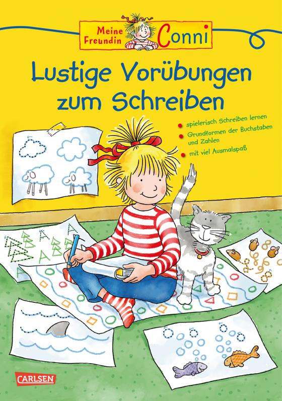 Cover-Bild Conni Gelbe Reihe (Beschäftigungsbuch): Lustige Vorübungen zum Schreiben