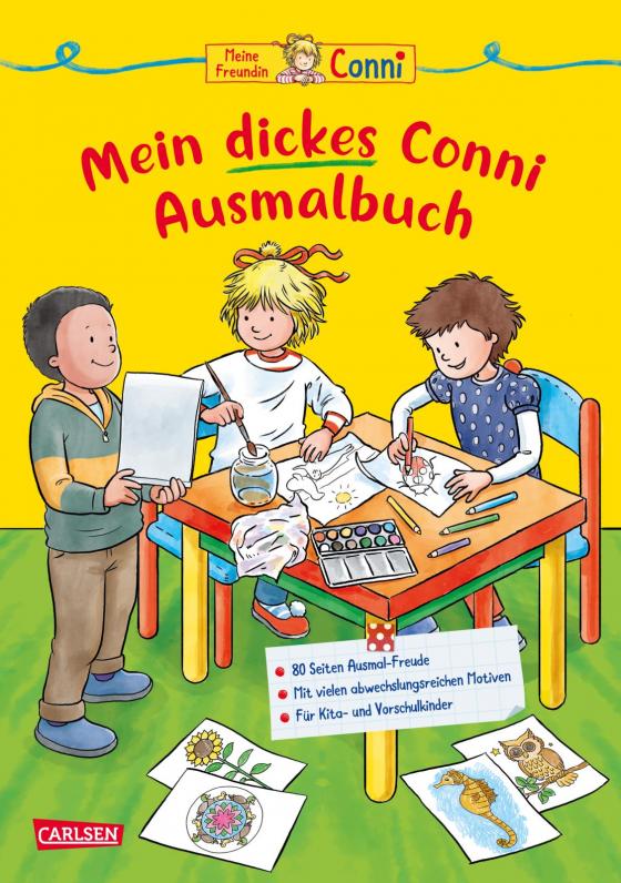 Cover-Bild Conni Gelbe Reihe (Beschäftigungsbuch): Mein dickes Conni-Ausmalbuch