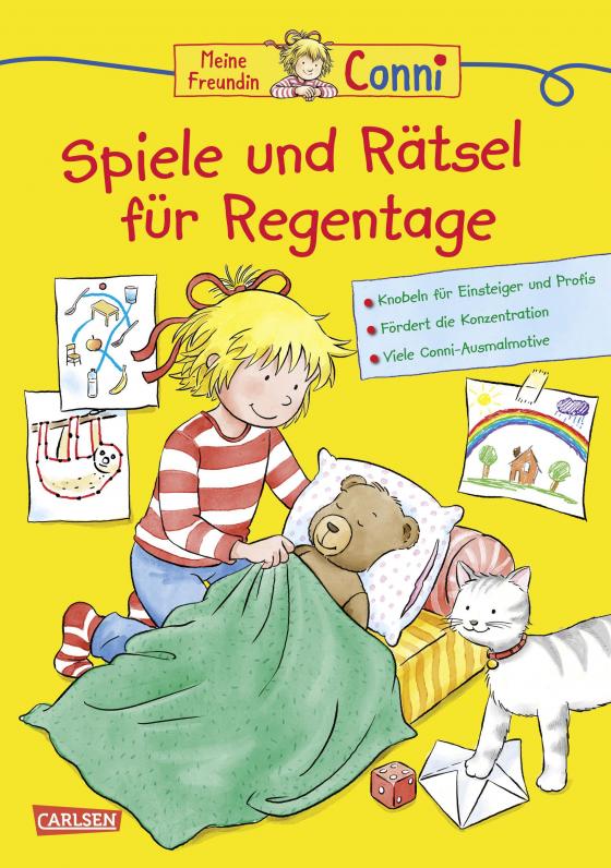 Cover-Bild Conni Gelbe Reihe (Beschäftigungsbuch): Spiele und Rätsel für Regentage