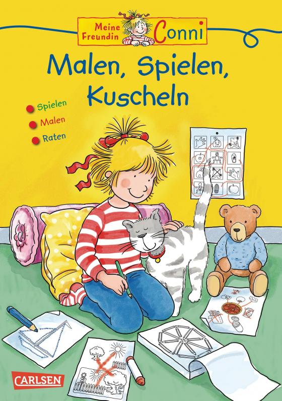 Cover-Bild Conni Gelbe Reihe: Conni - Malen, Spielen, Kuscheln