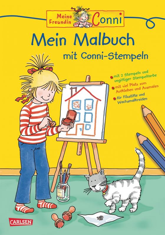 Cover-Bild Conni Gelbe Reihe: Mein Malbuch - mit Stempeln