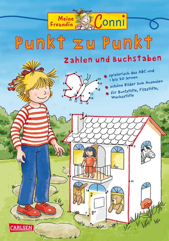 Cover-Bild Conni Gelbe Reihe: Punkt zu Punkt mit Buchstaben und Zahlen