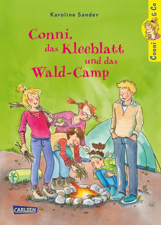 Cover-Bild Conni & Co 14: Conni, das Kleeblatt und das Wald-Camp