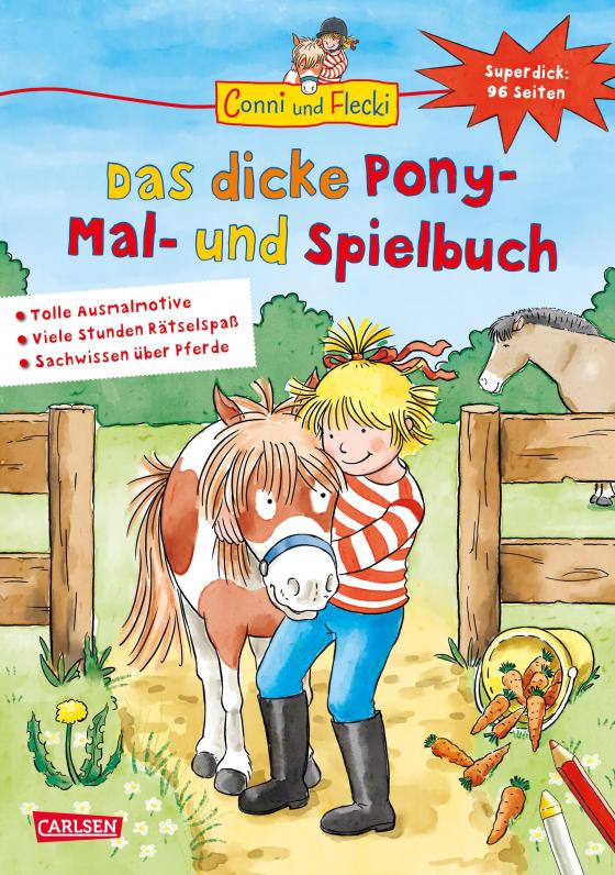 Cover-Bild Conni und Flecki: Das dicke Pony-Mal- und Spielbuch