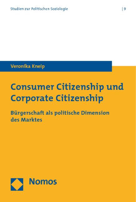 Cover-Bild Consumer Citizenship und Corporate Citizenship
