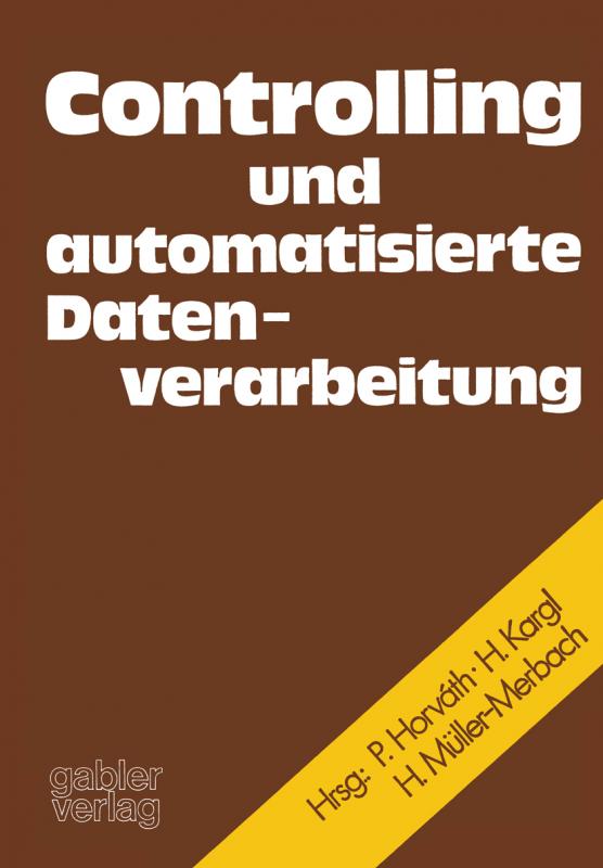 Cover-Bild Controlling und automatisierte Datenverarbeitung