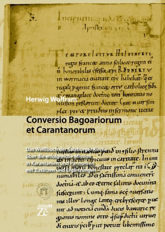 Cover-Bild Conversio Bagoaiorum et Carantanorum