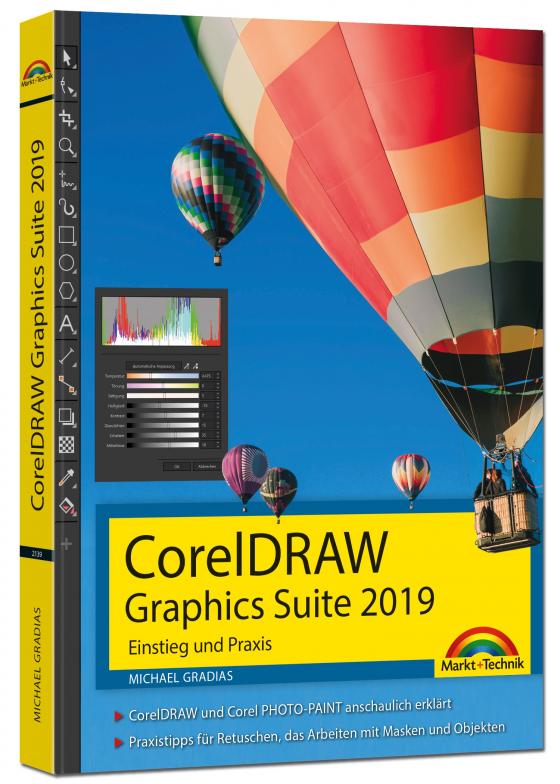 Cover-Bild CorelDraw Graphics Suite 2019 - Einstieg und Praxis