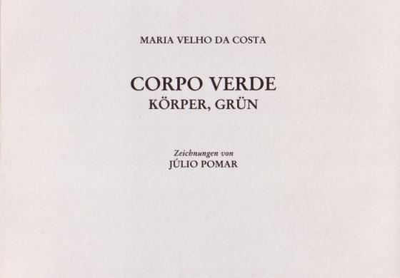 Cover-Bild Corpo Verde - Körper, Grün