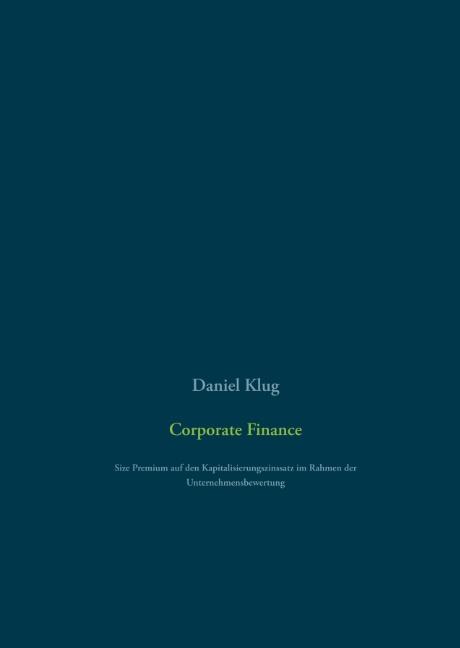 Cover-Bild Corporate Finance