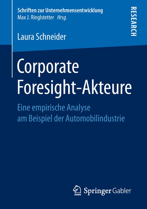 Cover-Bild Corporate Foresight-Akteure
