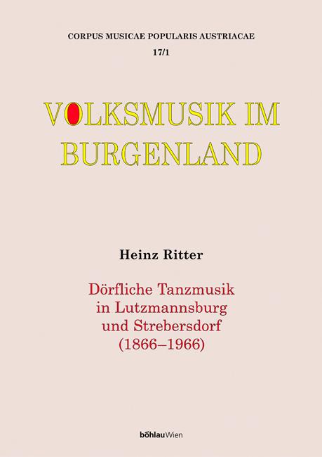 Cover-Bild Corpus musicae popularis Austriacae - Volksmusik im Burgenland