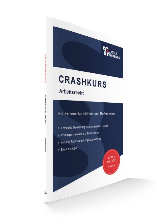 Cover-Bild CRASHKURS Arbeitsrecht