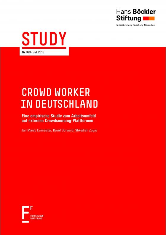 Cover-Bild Crowd Worker in Deutschland