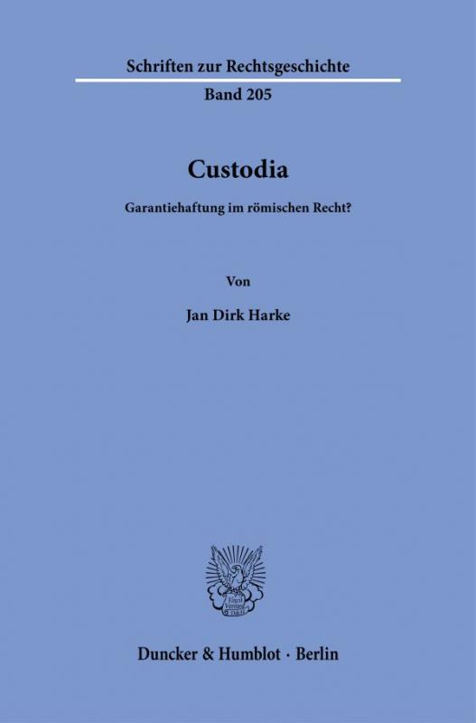 Cover-Bild Custodia.