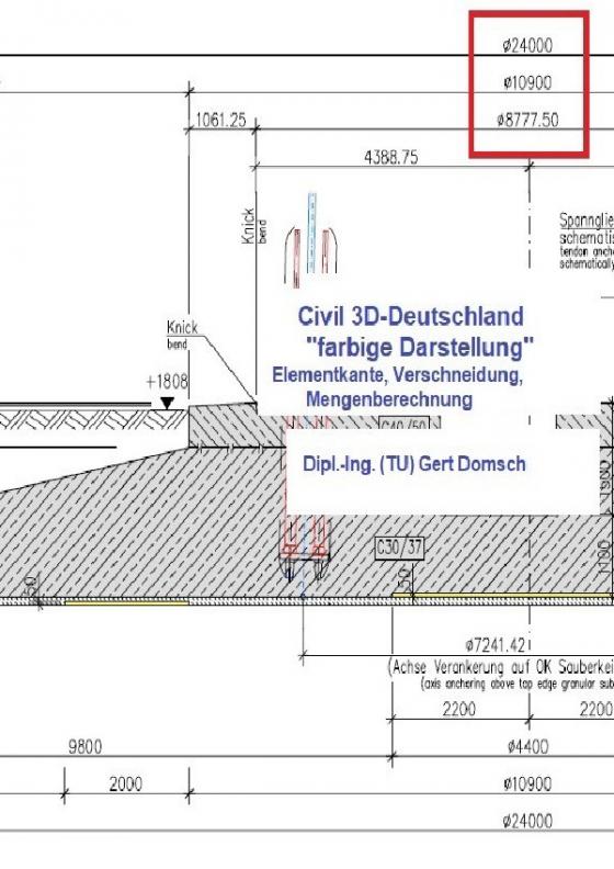 Cover-Bild Cvil 3D Deutschland / Civil 3D-Deutschland, "farbige Darstellung" (für Anwender)